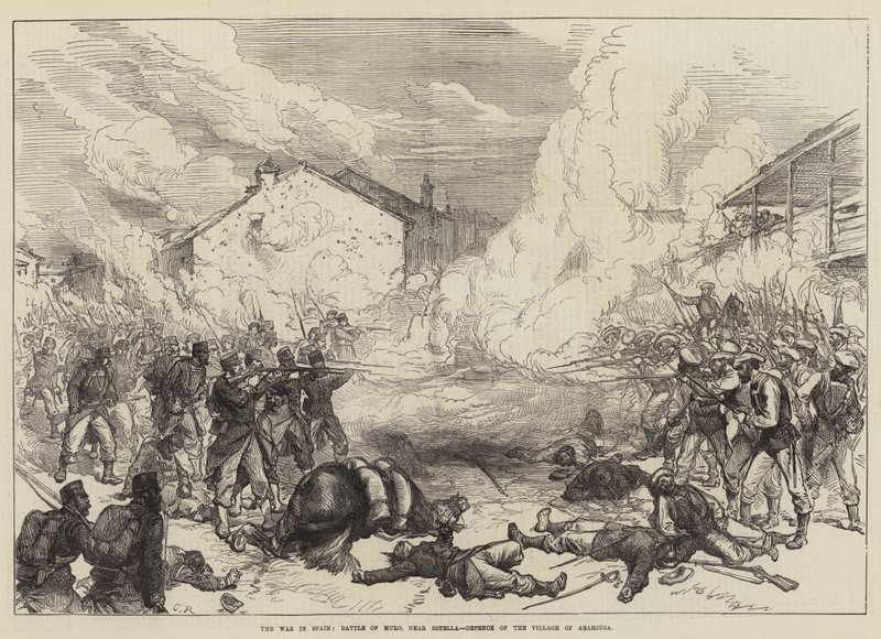 La Guerre en Espagne, Bataille de Muro, près d