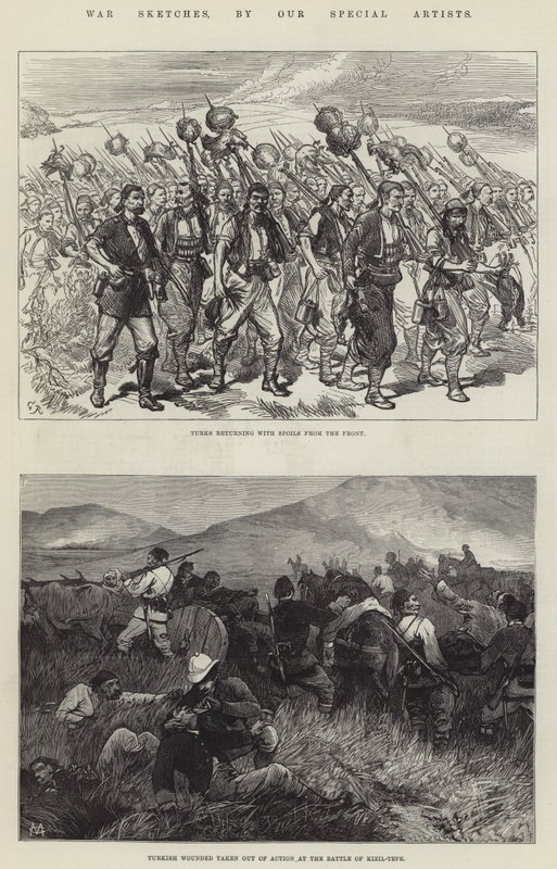 Croquis de guerre - Sir John Charles Robinson