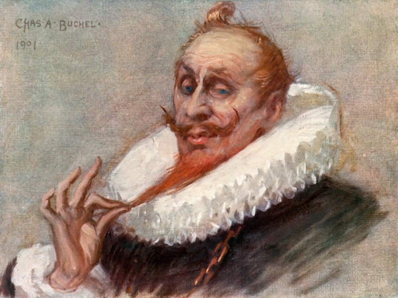 La Nuit des Rois : Malvolio, M. Tree - Charles A. Buchel