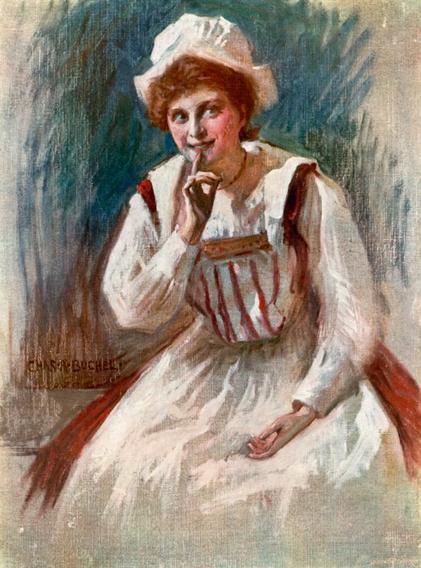 La Nuit des rois : Maria, Mlle Zeffie Tilbury - Charles A. Buchel