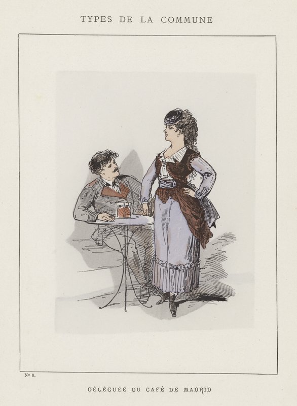 Déléguée du Café de Madrid - Charles Albert d Arnoux Bertall