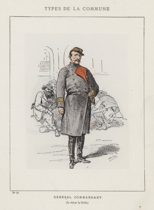 Général Commandant, Le citoyen La Cecilia - Charles Albert d Arnoux Bertall