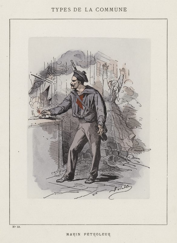 Marin pétrolier - Charles Albert d Arnoux Bertall