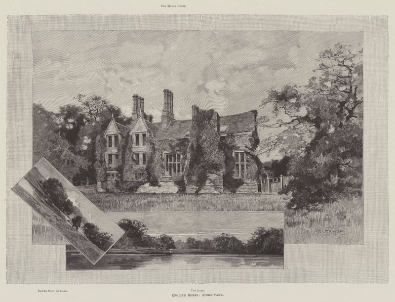 Maisons anglaises, Stoke Park - Charles Auguste Loye