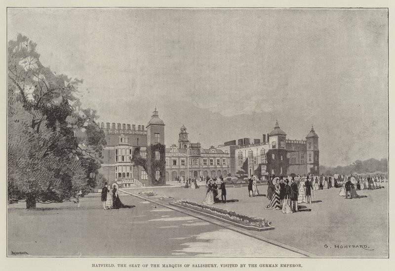 Hatfield, le siège du marquis de Salisbury, visité par l