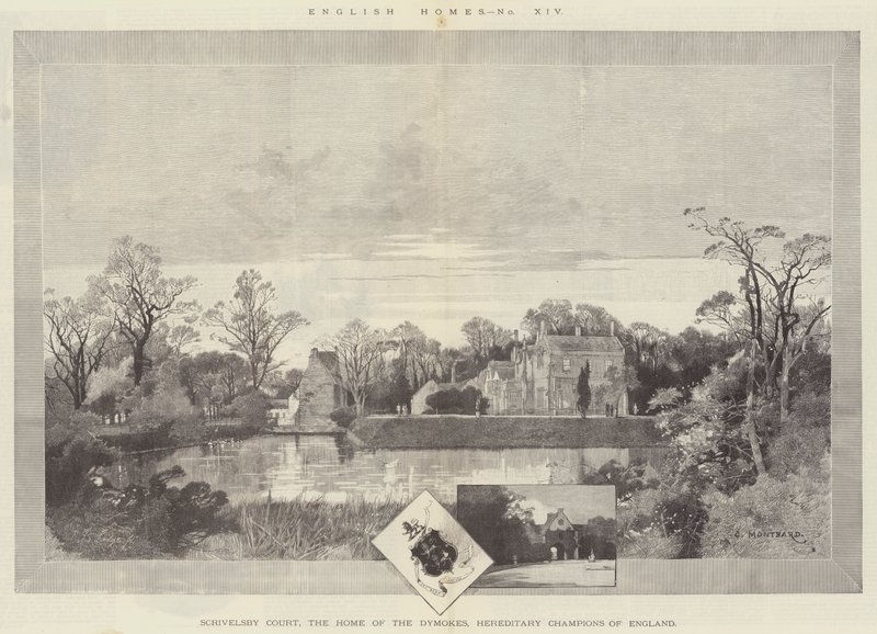 Scrivelsby Court, la maison des Dymokes, champions héréditaires d