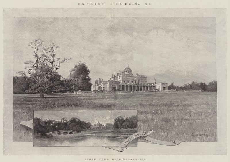 Stoke Park, Buckinghamshire - Charles Auguste Loye