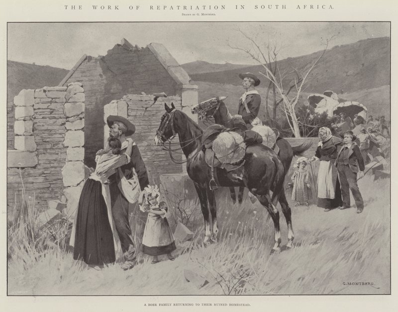 Le travail de rapatriement en Afrique du Sud - Charles Auguste Loye