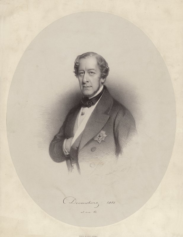 William George Spencer Cavendish, 6e duc de Devonshire - Charles Baugniet