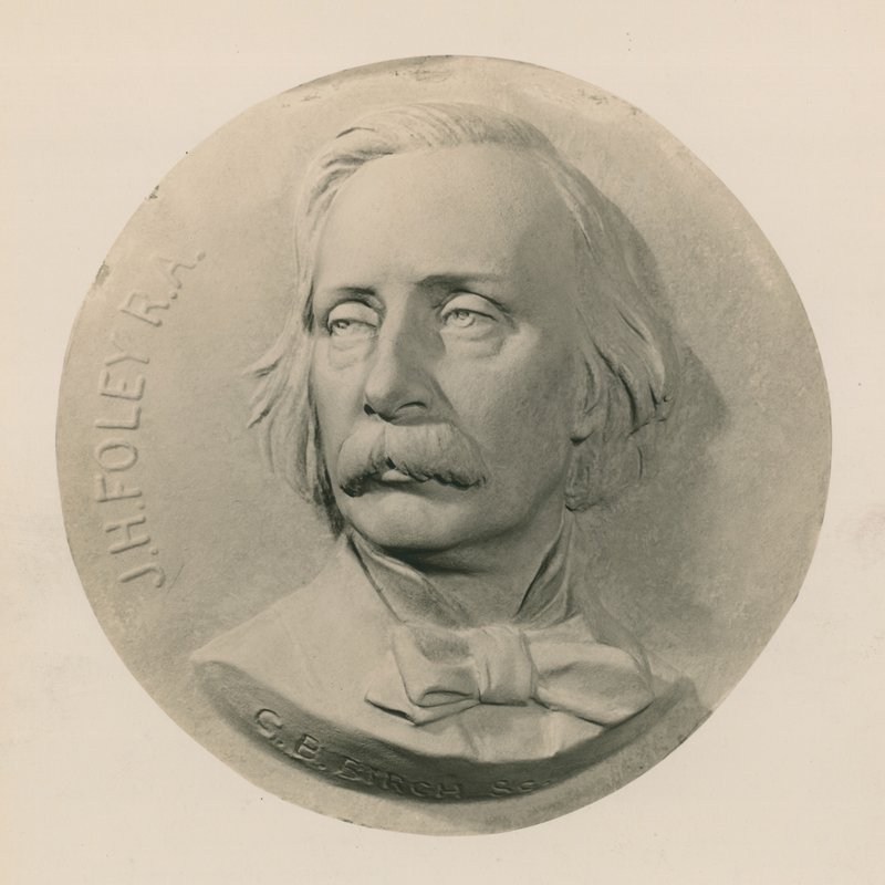 Sculpture en relief du sculpteur John Henry Foley - Charles Bell Birch