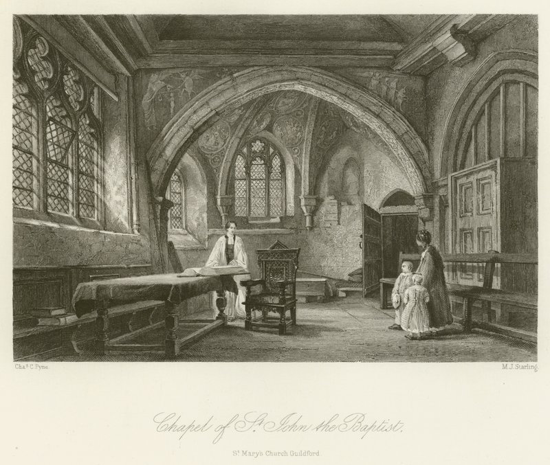 Chapelle de St John the Baptist, Église St Mary, Guildford - Charles Claude Pyne