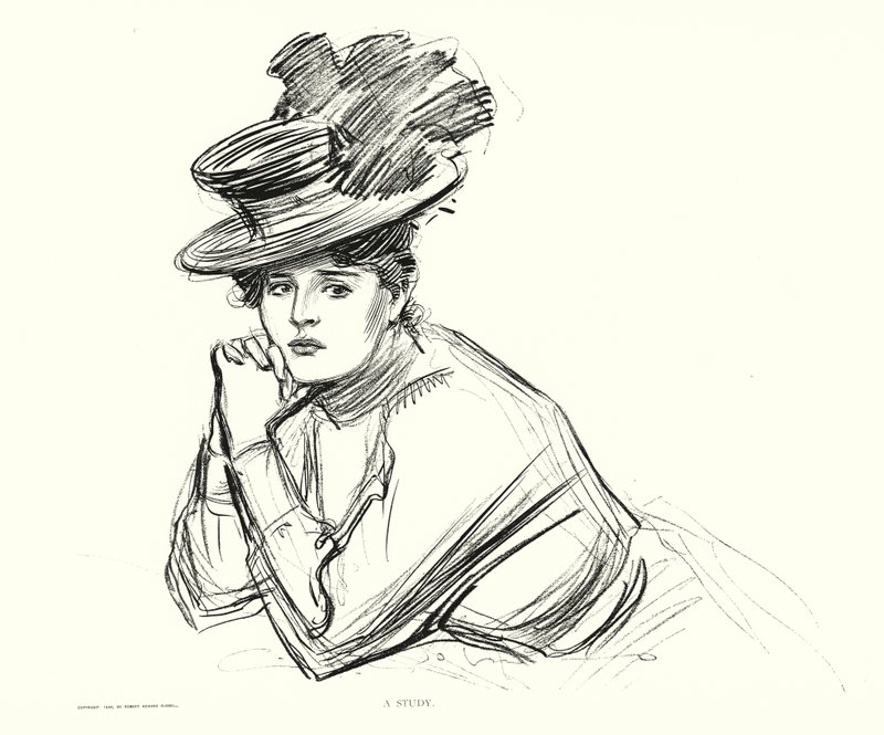 Une Étude - Charles Dana Gibson