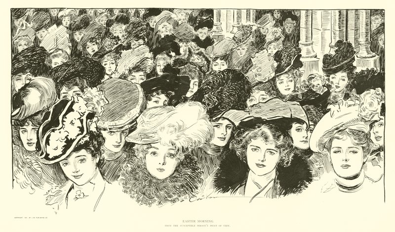 Matin de Pâques, du point de vue des personnes sensibles - Charles Dana Gibson