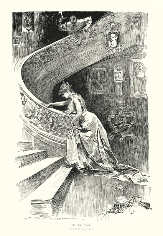 Année Bissextile - Charles Dana Gibson