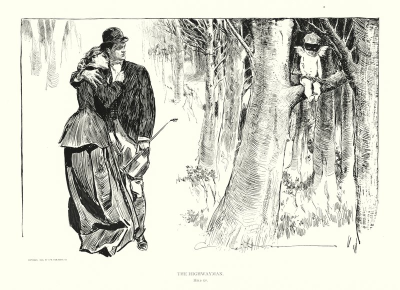Le bandit de grand chemin - Charles Dana Gibson