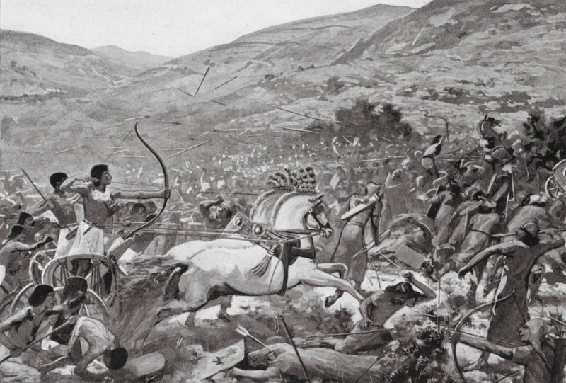 Seti Ier en Syrie, XIXe dynastie - Charles Daniel Ward