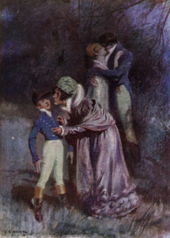 Illustration pour The Amateur Gentleman de Jeffery Farnol - Charles Edmund (after) Brock
