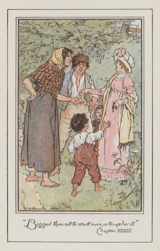 Illustration pour Emma de Jane Austen - Charles Edmund Brock