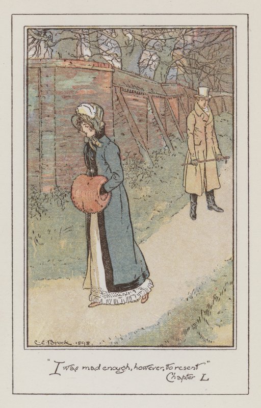 Illustration pour Emma de Jane Austen - Charles Edmund Brock