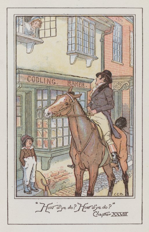 Illustration pour Emma de Jane Austen - Charles Edmund Brock
