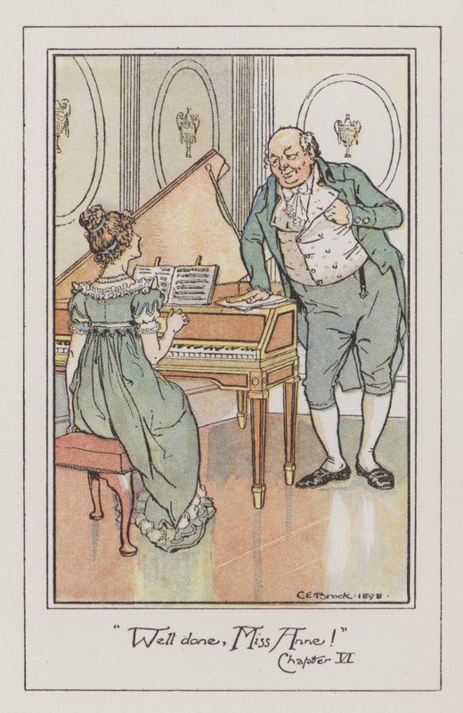 Illustration pour Persuasion - Charles Edmund Brock