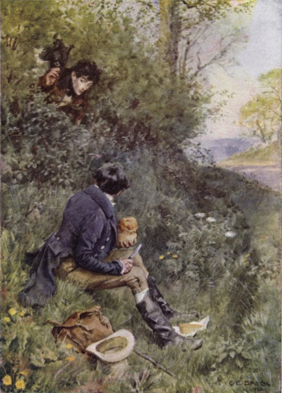 Illustration pour The Broad Highway a Romance of Kent - Charles Edmund Brock
