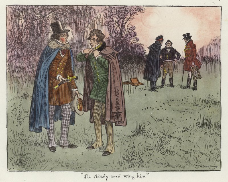 Illustration pour les Papiers Pickwick - Charles Edmund Brock