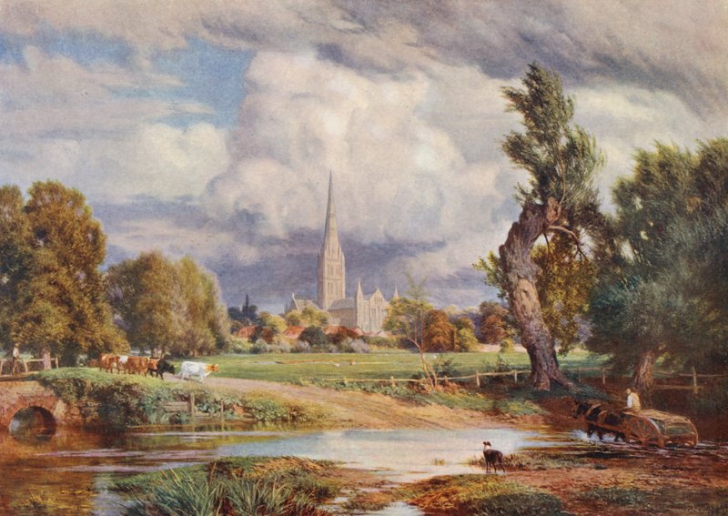 Cathédrale de Salisbury - Charles Edward Johnson