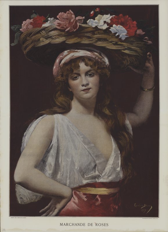 Marchande de Roses - Charles Emile Auguste Carolus-Duran
