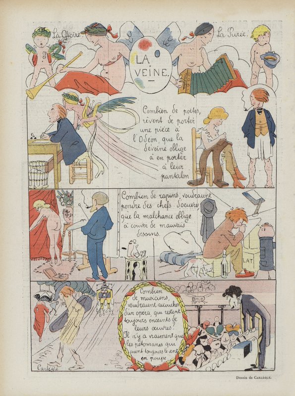 Illustration pour Le Rire - Charles Emile Egli