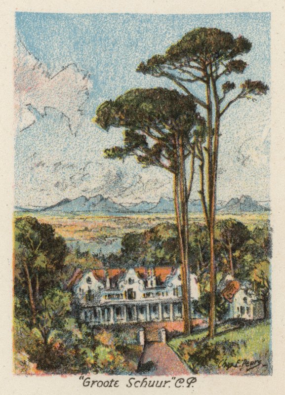 Afrique du Sud: "Groote Schuur," CP - Charles Ernest Peers