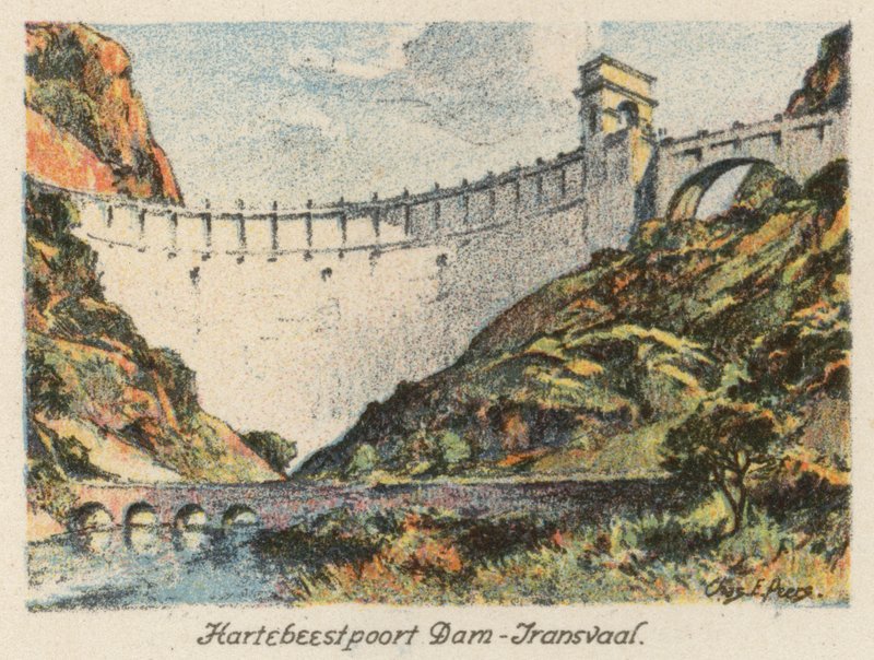 Afrique du Sud : Barrage de Hartebeestpoort, Transvaal - Charles Ernest Peers