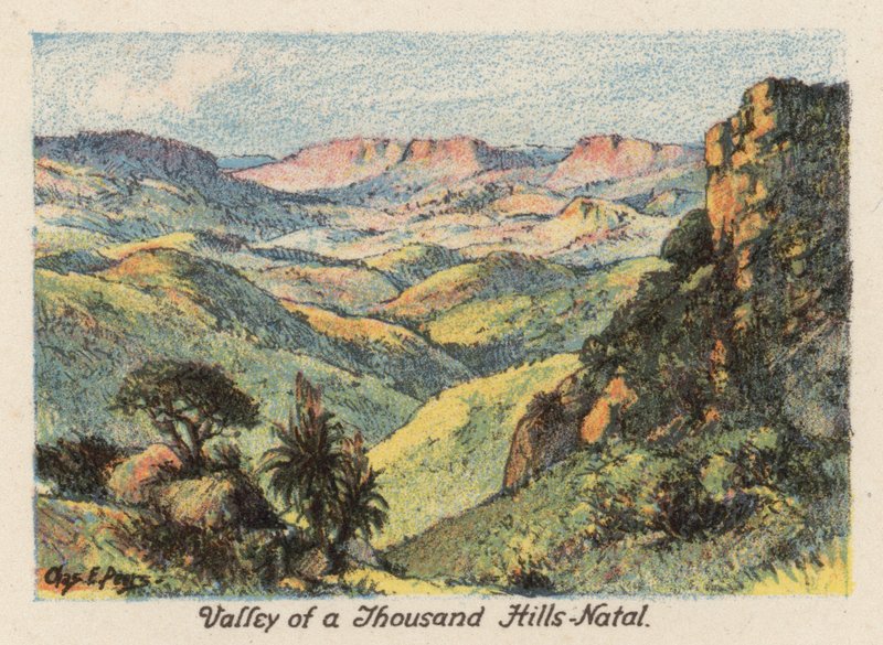 Afrique du Sud : Vallée des Mille Collines, Natal - Charles Ernest Peers