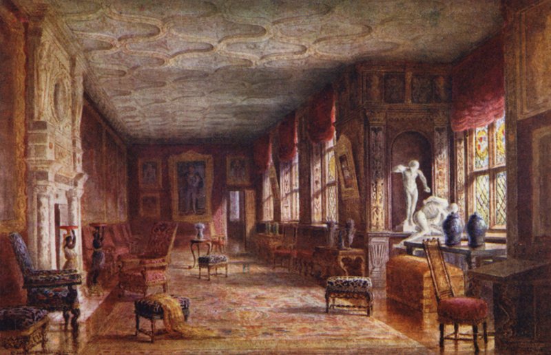 Knole House : Cartoon Gallery - Charles Essenhigh Corke