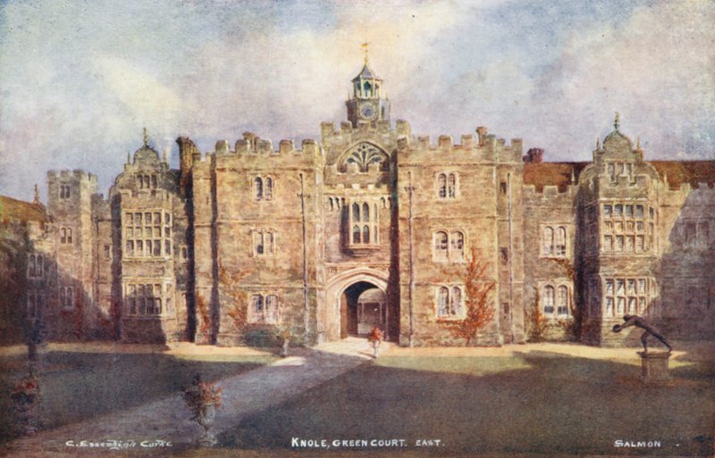 Maison Knole : Cour verte, Est - Charles Essenhigh Corke
