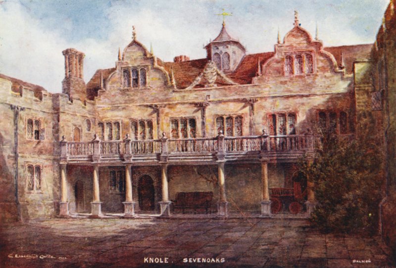 Maison Knole : Stone Court - Charles Essenhigh Corke