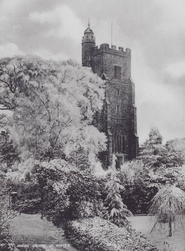 Sevenoaks : Église paroissiale en hiver - Charles Essenhigh Corke