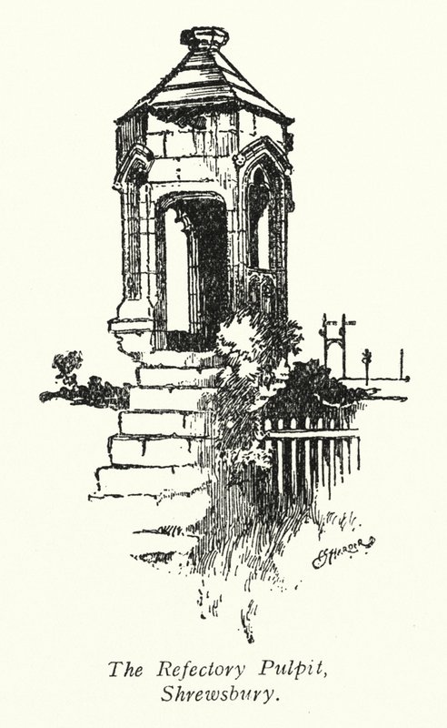 La chaire du réfectoire, Shrewsbury - Charles George Harper