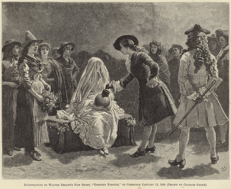 Illustration pour Dorothy Forster par Walter Besant - Charles Green