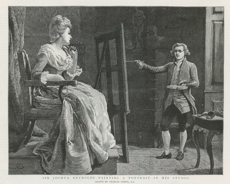 Sir Joshua Reynolds à Londres - Charles Green