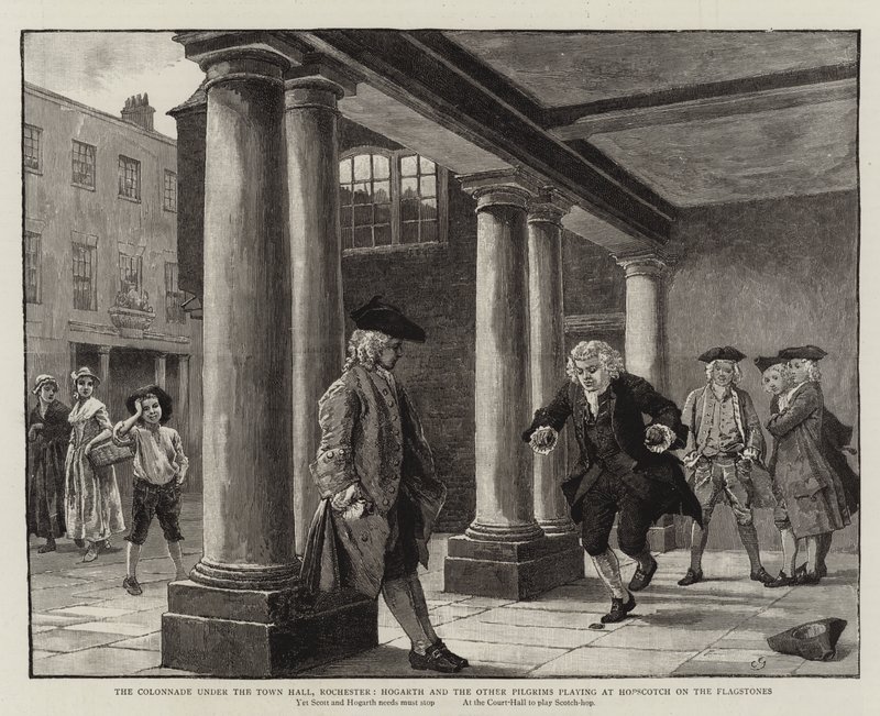 La colonnade sous l