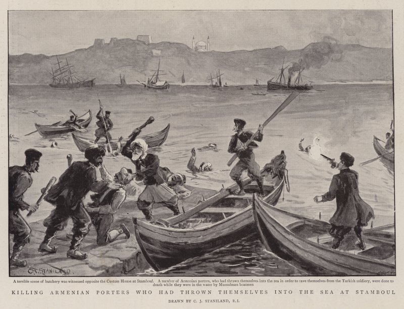 Massacre de porteurs arméniens qui s