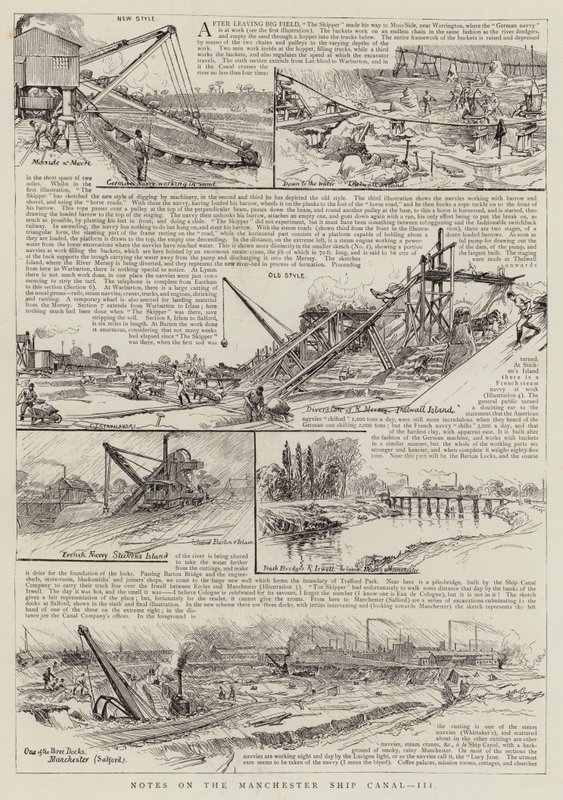 Notes sur le canal maritime de Manchester, III - Charles J. Staniland