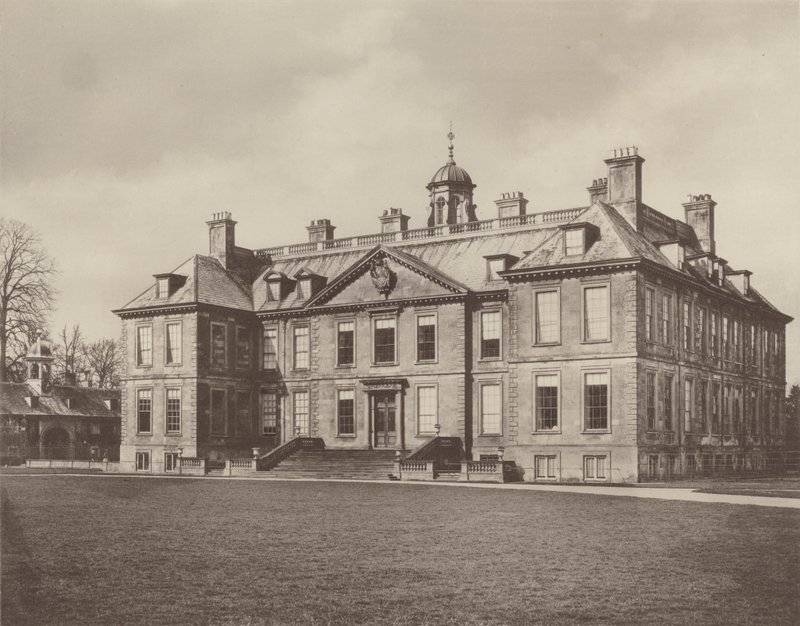 Belton House, Grantham, la Façade d
