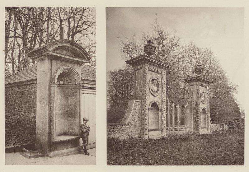 Coleshill, Berkshire, une alcôve, portail à l