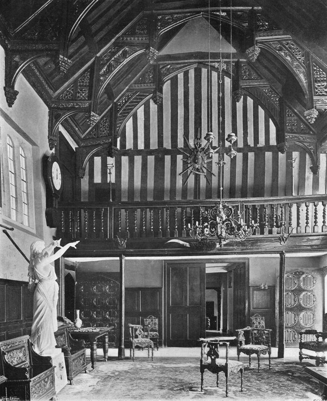 Giffords Hall : La Salle de Banquet du Roi Jean - Charles Latham