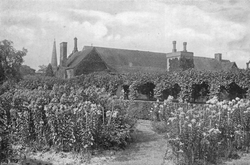 Dans le jardin du prieuré - Charles Latham