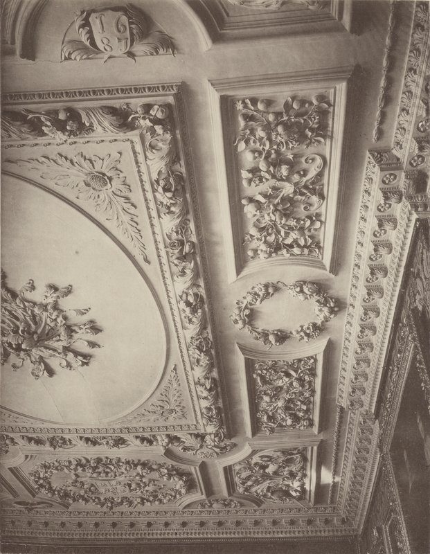 Melton Constable, Plafond du Salon - Charles Latham