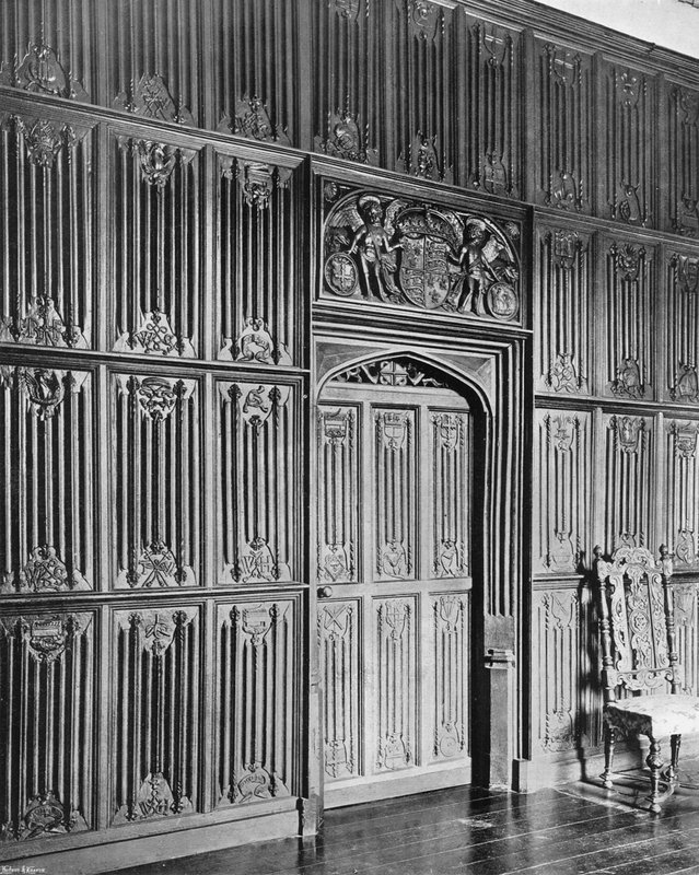 Boiseries dans la Longue Galerie - Charles Latham