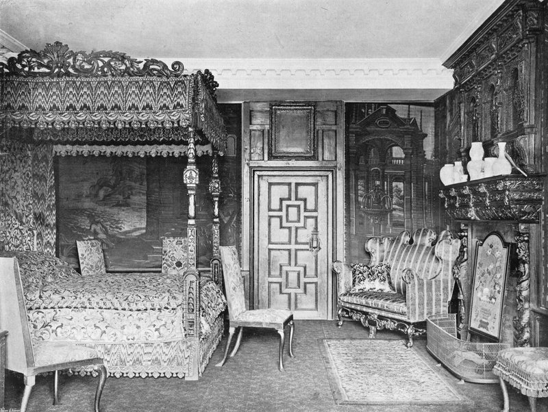 La chambre de la reine Marie - Charles Latham